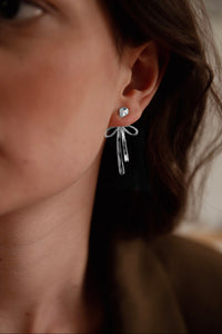 Losse oorbel I Celebrate You - zilver